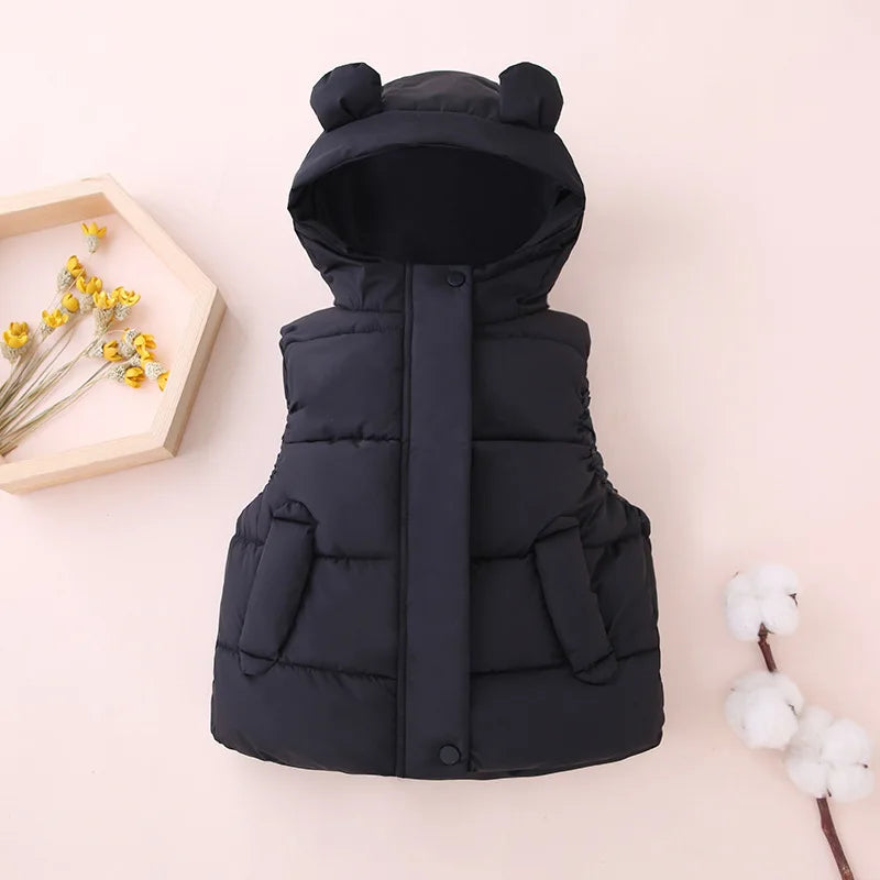 FrostHood™ – Warme Bodywarmer met Capuchon – Comfortabele Kinder Gilet