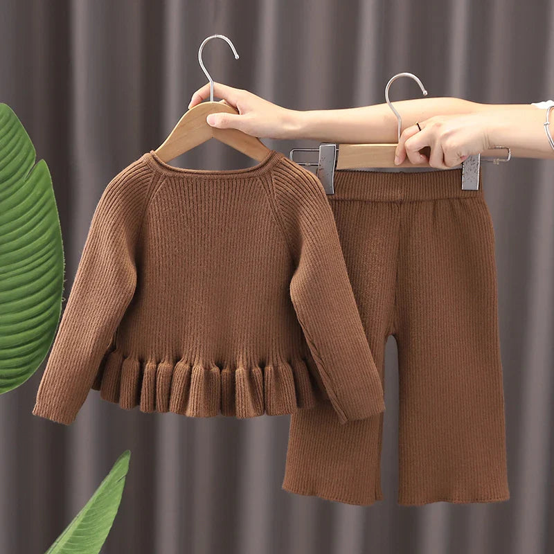 BearHug™ – Tweedelige Winterset met Beertjes – Warme Baby & Peuter Outfit