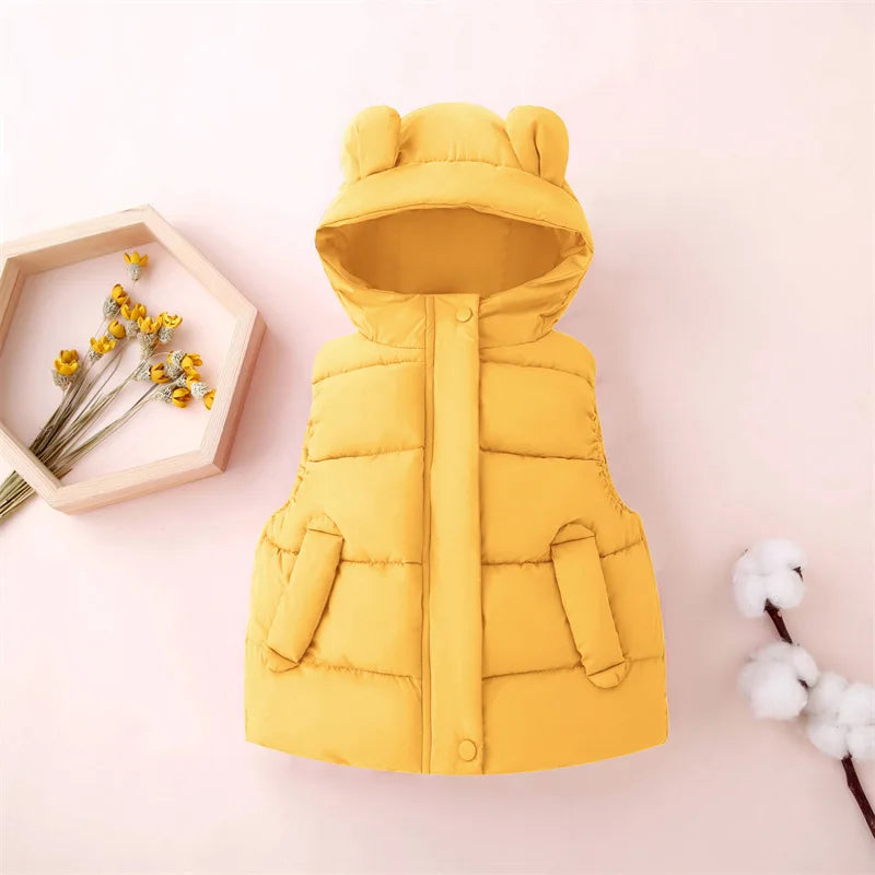 FrostHood™ – Warme Bodywarmer met Capuchon – Comfortabele Kinder Gilet