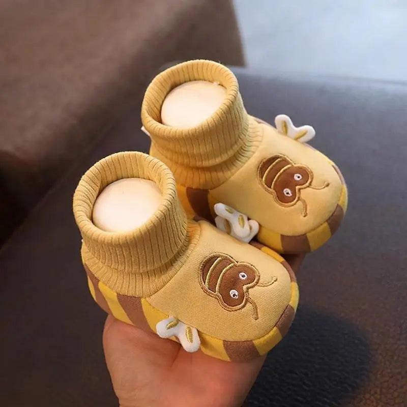 NestSteps™ – Warme Antislip Babyslofjes – Comfortabele Eerste Schoentjes