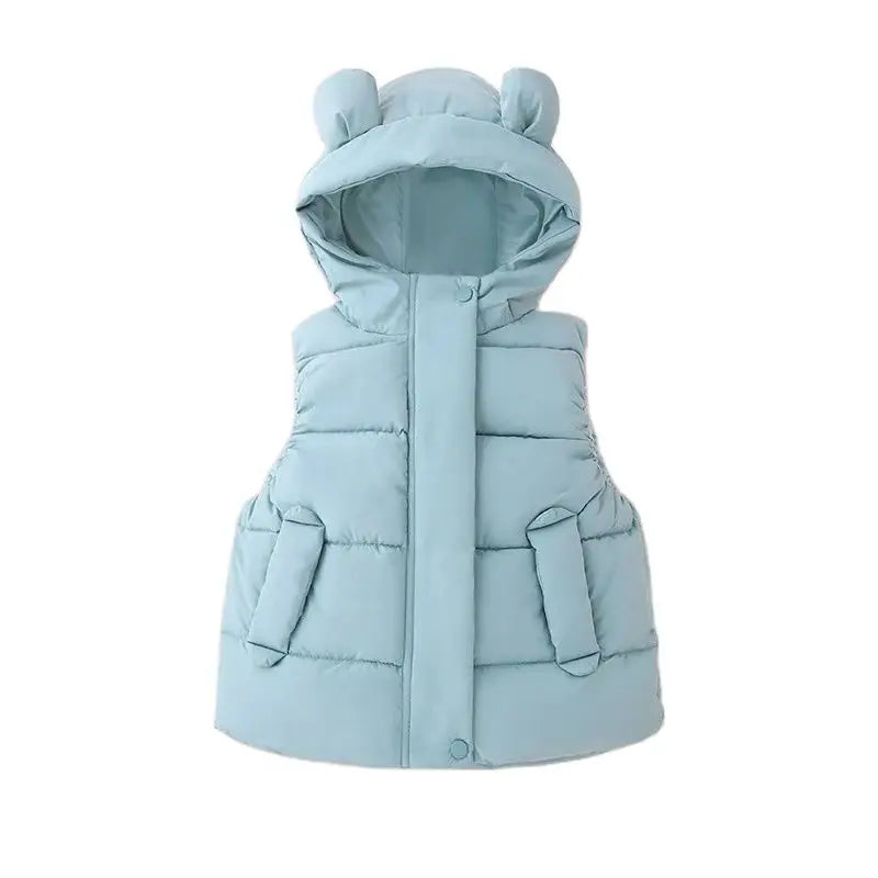FrostHood™ – Warme Bodywarmer met Capuchon – Comfortabele Kinder Gilet
