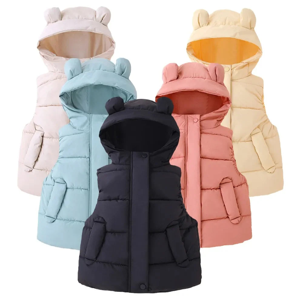 FrostHood™ – Warme Bodywarmer met Capuchon – Comfortabele Kinder Gilet