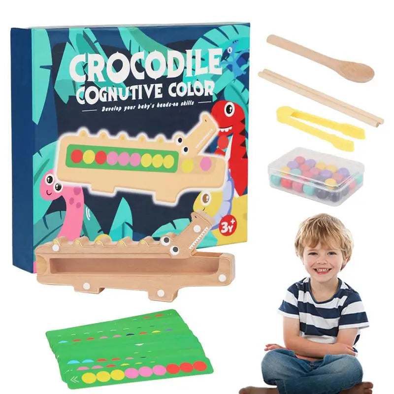 Crocodile Cognutive Color™ - Krokodil kleuren spel