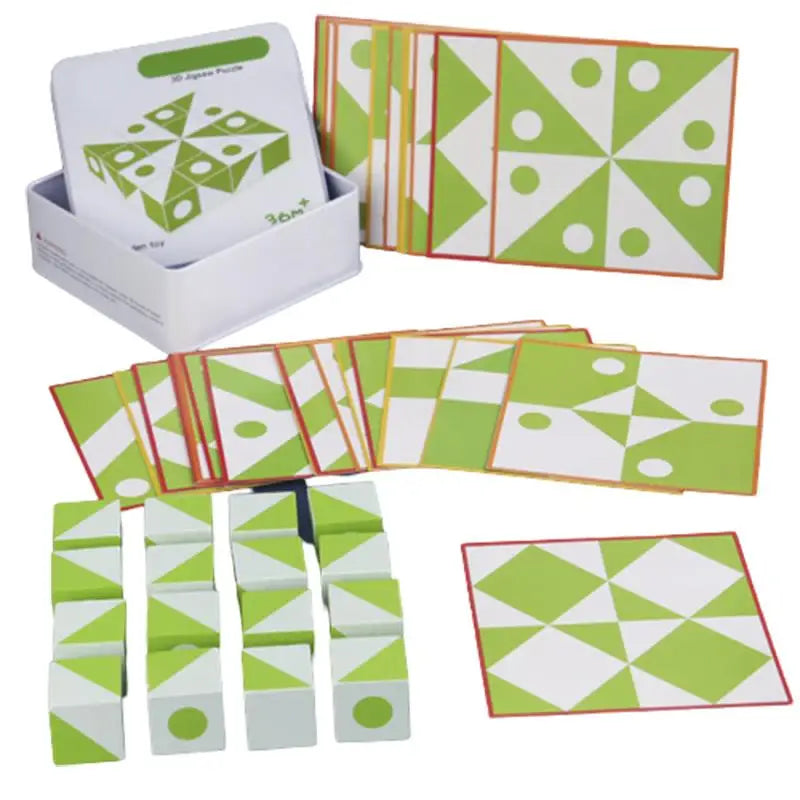 Thinkaroo™ – Creatief Houten Denkspel – Educatief Bouwplezier