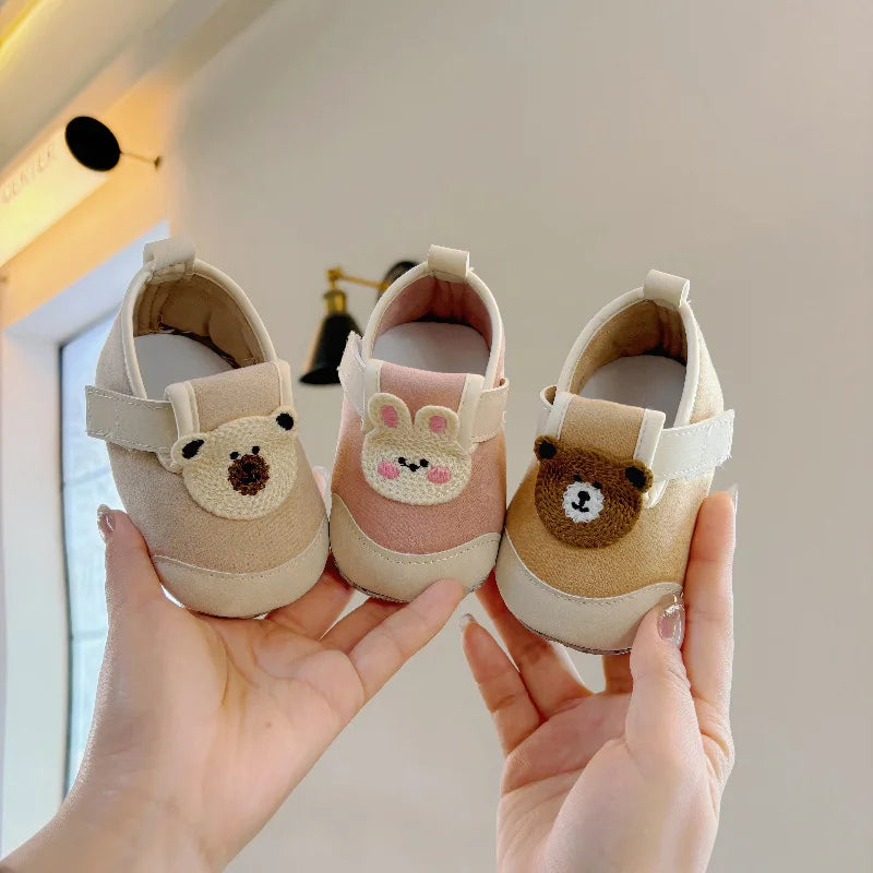 GripSteps™ – Antislip Babyschoentjes met Klittenband – Eerste Stapjes Schoenen