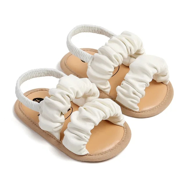 TinyTwinkles™ – Zachte Antislip Sandaaltjes – Baby Meisjes Sandalen