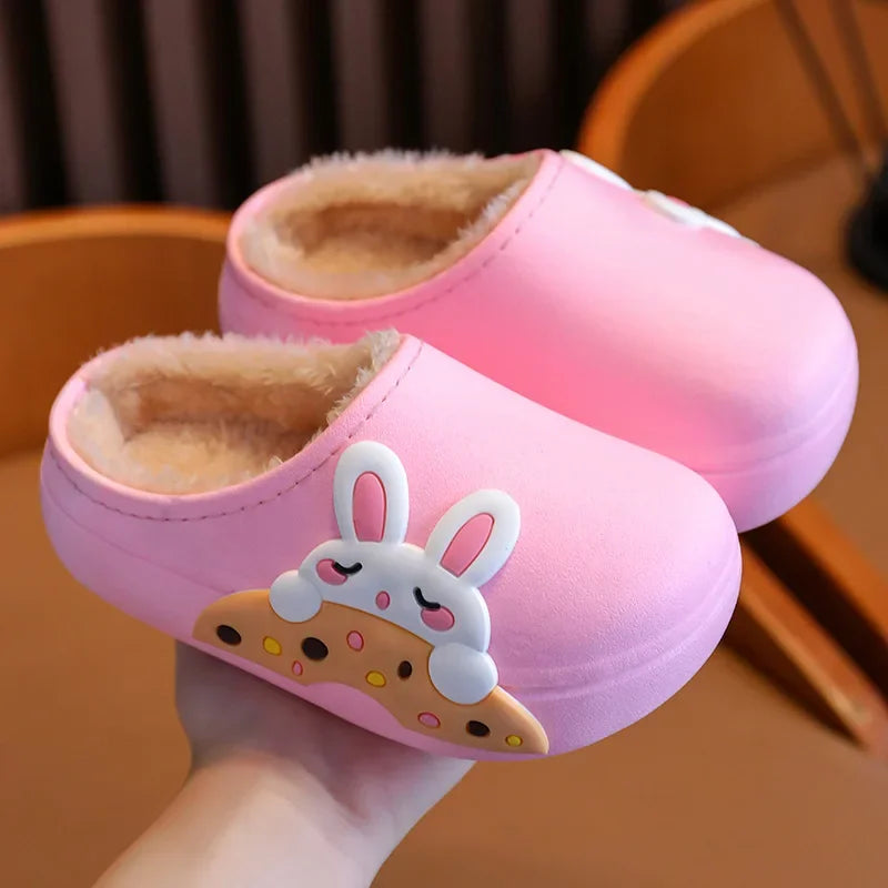 DrizzleBuds™ – Waterdichte Pantoffels met Antislip – Warme Kinder Slippers