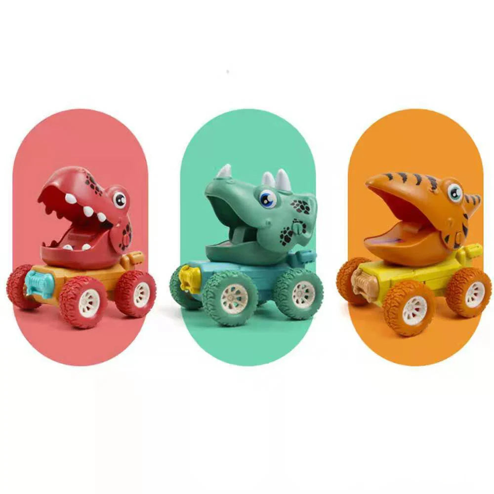 Monster Dino Truck™ - Push & Go Dinosaurus Auto’s