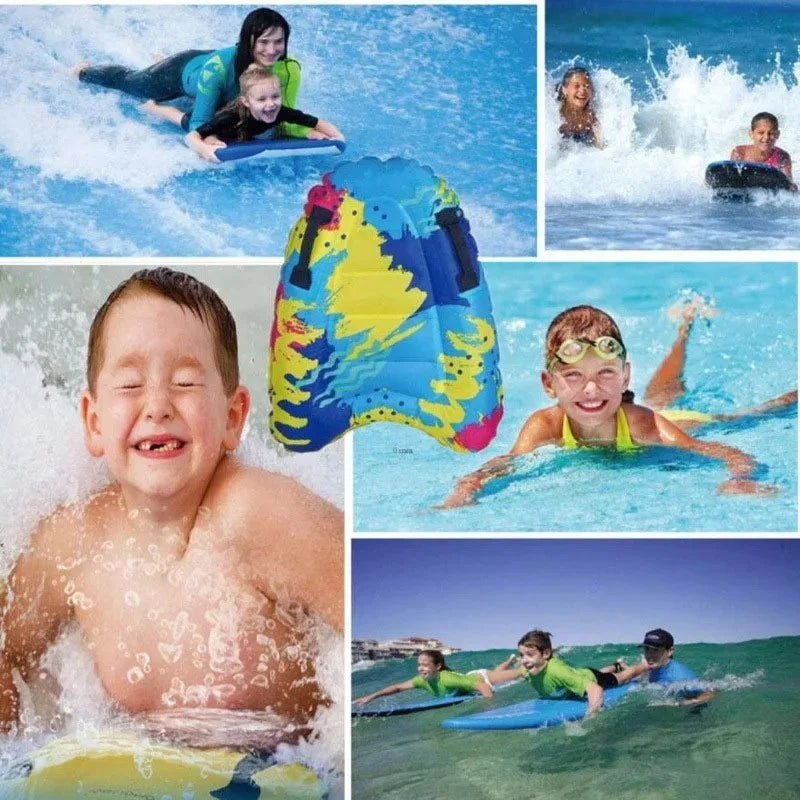 WaveGlider™ – Veilig Kinder Bodyboard – Actief Wateravontuur voor Zomerpret