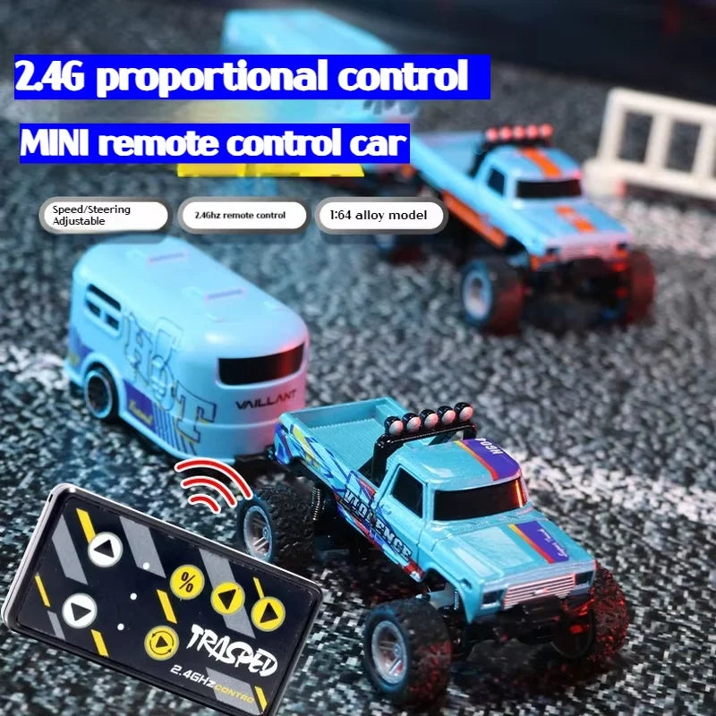 PocketRacer™ – Mini RC Race Truck – Snelheid & Wendbaarheid in Je Handpalm