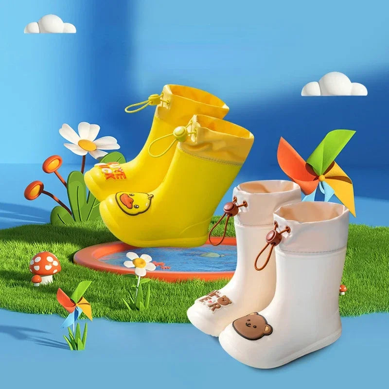 PuddlePals™ – Waterdichte Regenlaarzen met Antislip Zool – Kinder Schoenen