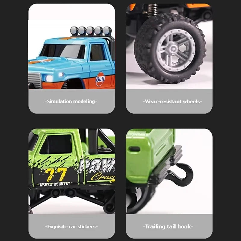 PocketRacer™ – Mini RC Race Truck – Snelheid & Wendbaarheid in Je Handpalm