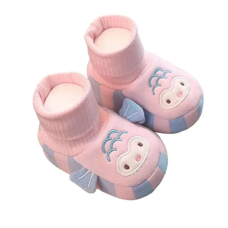 NestSteps™ – Warme Antislip Babyslofjes – Comfortabele Eerste Schoentjes