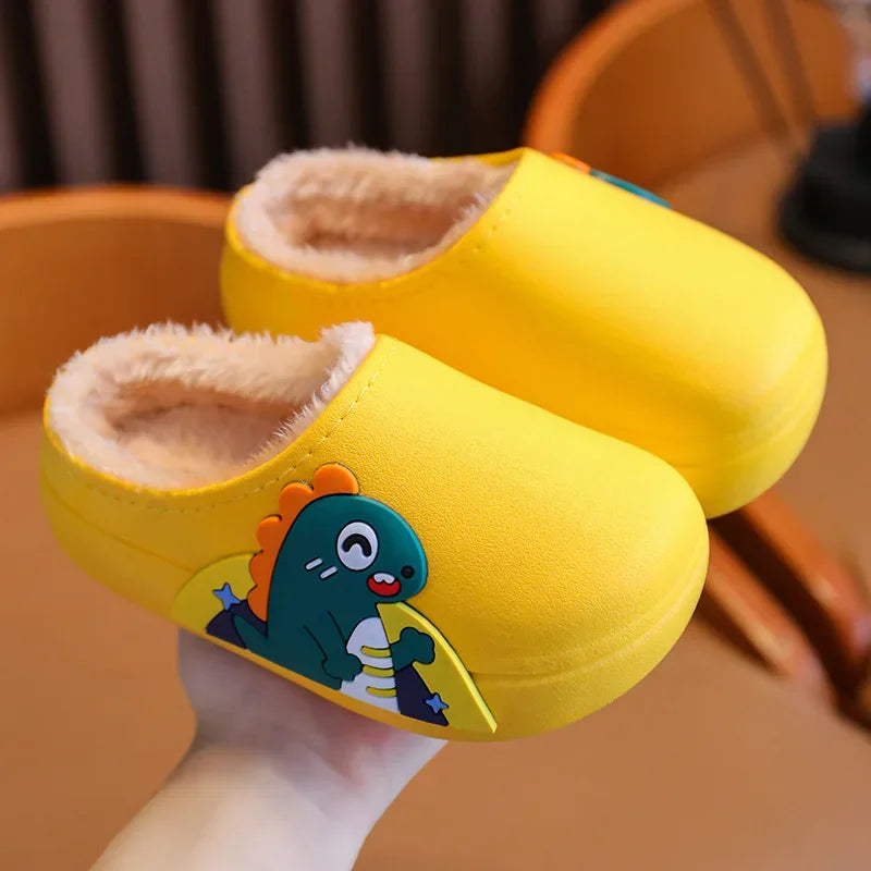 DrizzleBuds™ – Waterdichte Pantoffels met Antislip – Warme Kinder Slippers