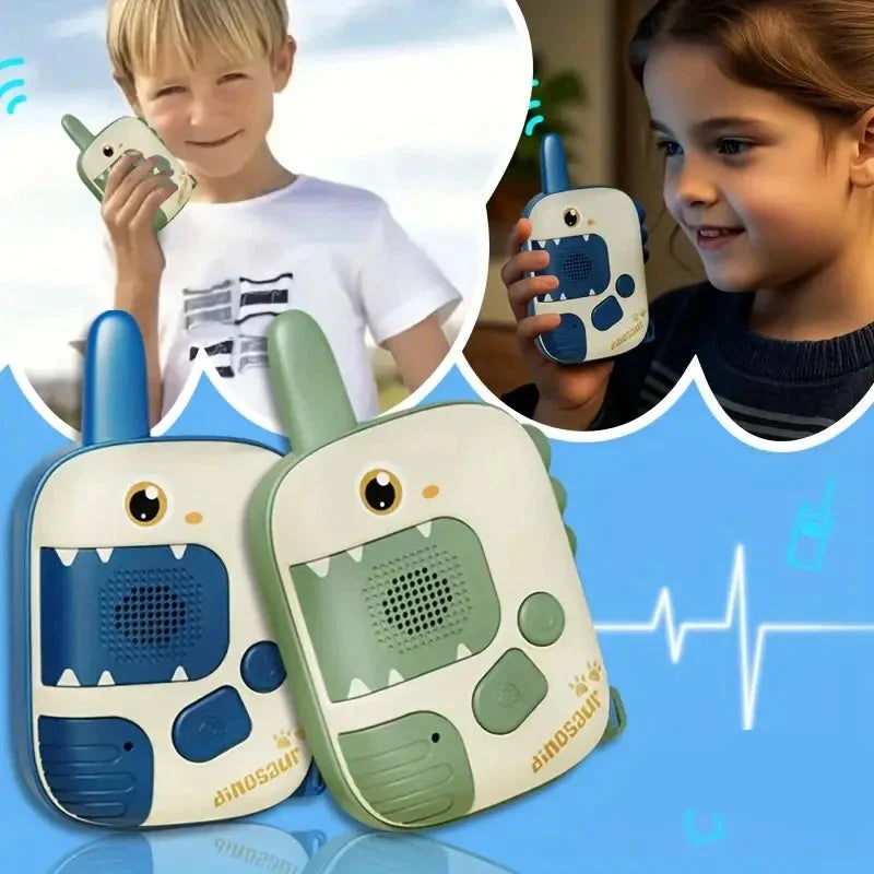 RaptorTalk™ – Dino Walkie-Talkies voor Kinderen – Avontuurlijke Communicatie