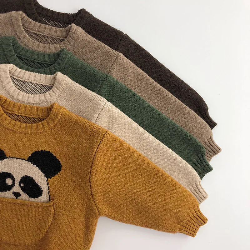 CritterHood™ – Zachte Sweater met Dierenprint – Unisex Kindertrui