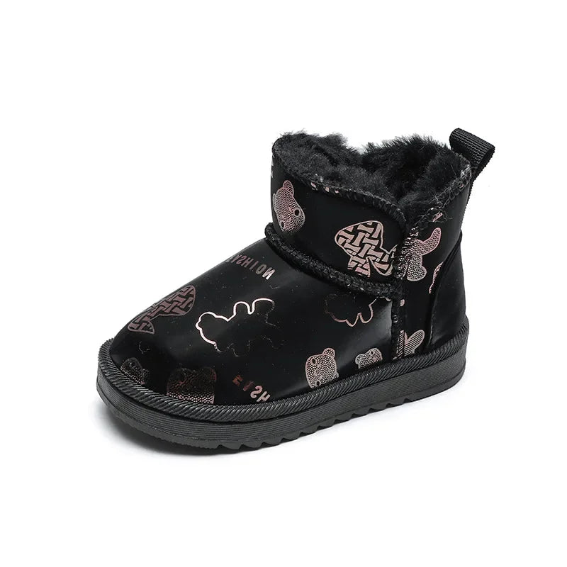 FrostStep™ – Waterdichte Snowboots met Warme Voering – Kinder Winterlaarzen
