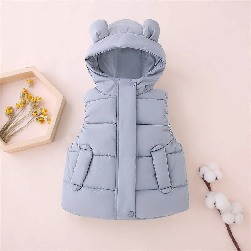 FrostHood™ – Warme Bodywarmer met Capuchon – Comfortabele Kinder Gilet