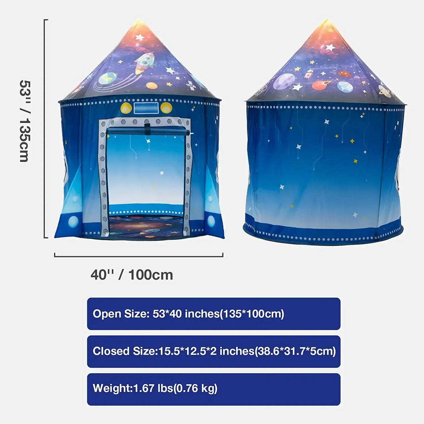 AdventurePod™ – Fantasierijke Pop-up Tent – Creatief Speelplezier voor Kinderen
