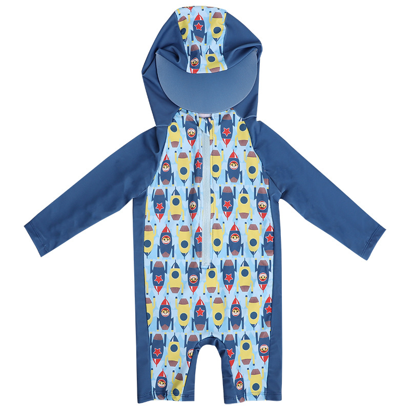 SunnyRex™ – Zwemoutfit met Dino Bescherming – UV Set voor Kleintjes