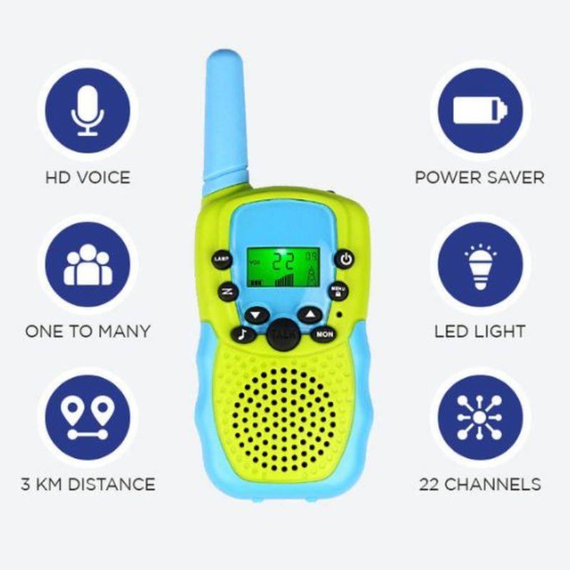 ComTalk™ – Kleurrijke Walkie-Talkie Set – Avontuurlijk Speelplezier