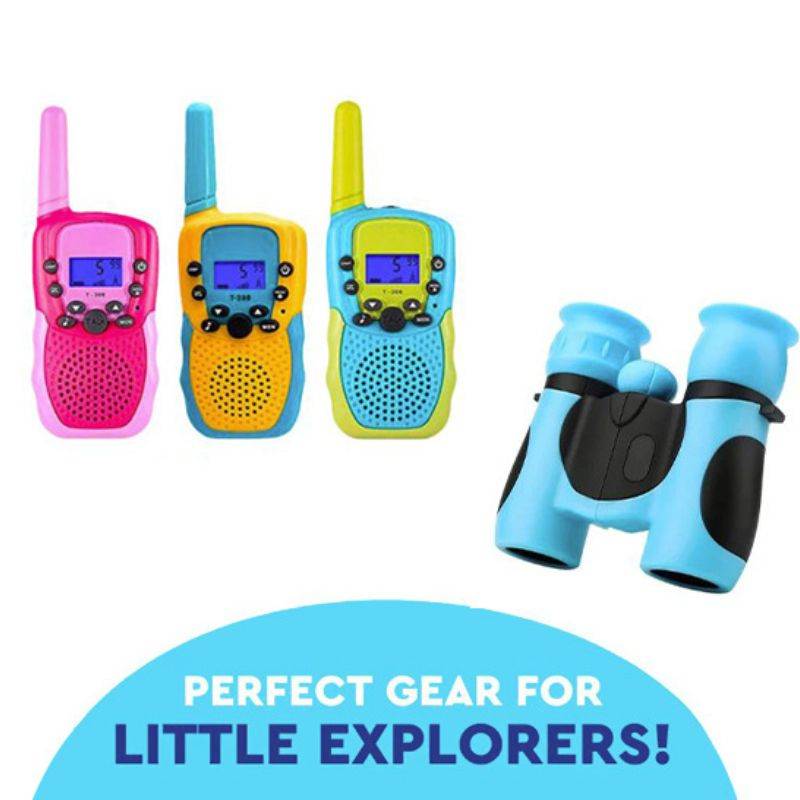 ComTalk™ – Kleurrijke Walkie-Talkie Set – Avontuurlijk Speelplezier