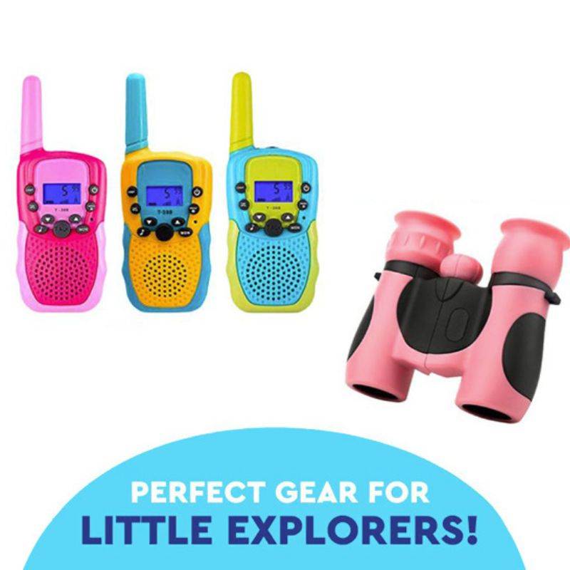 ComTalk™ – Kleurrijke Walkie-Talkie Set – Avontuurlijk Speelplezier