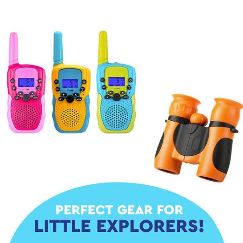 ComTalk™ – Kleurrijke Walkie-Talkie Set – Avontuurlijk Speelplezier