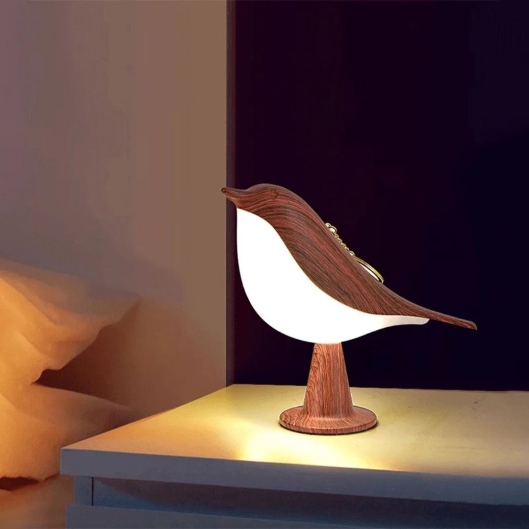 GlowMagpie™ – Draadloze LED Nachtlamp met Aromatherapie – Touch Bedlamp