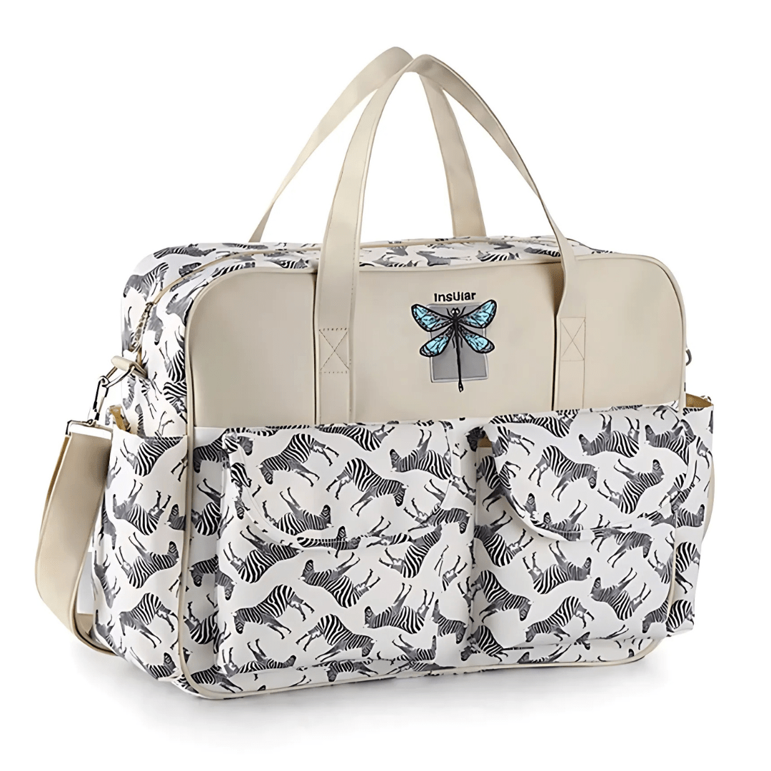 LilliPack™ – Stijlvolle Luiertas met Slimme Indeling – Comfortabele Babyverzorging