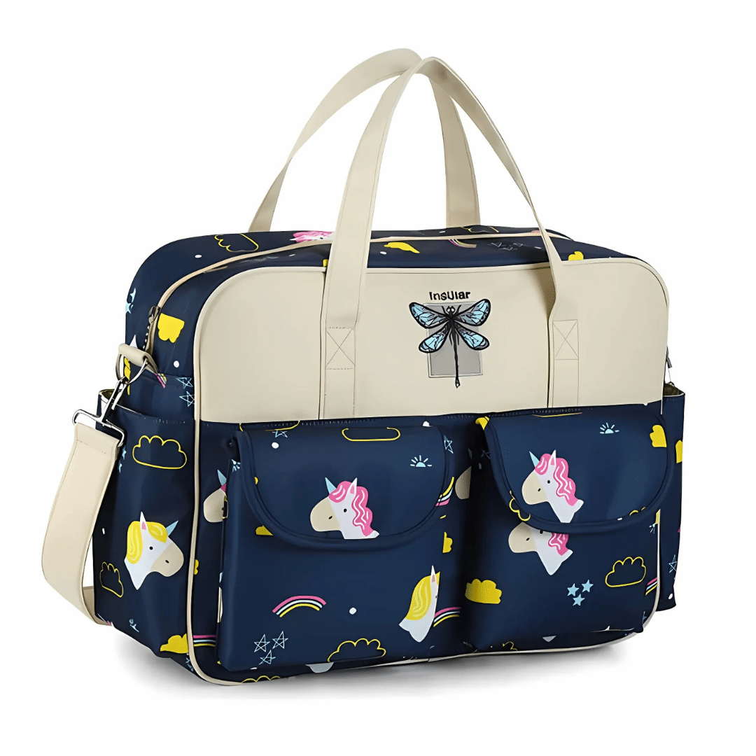 LilliPack™ – Stijlvolle Luiertas met Slimme Indeling – Comfortabele Babyverzorging