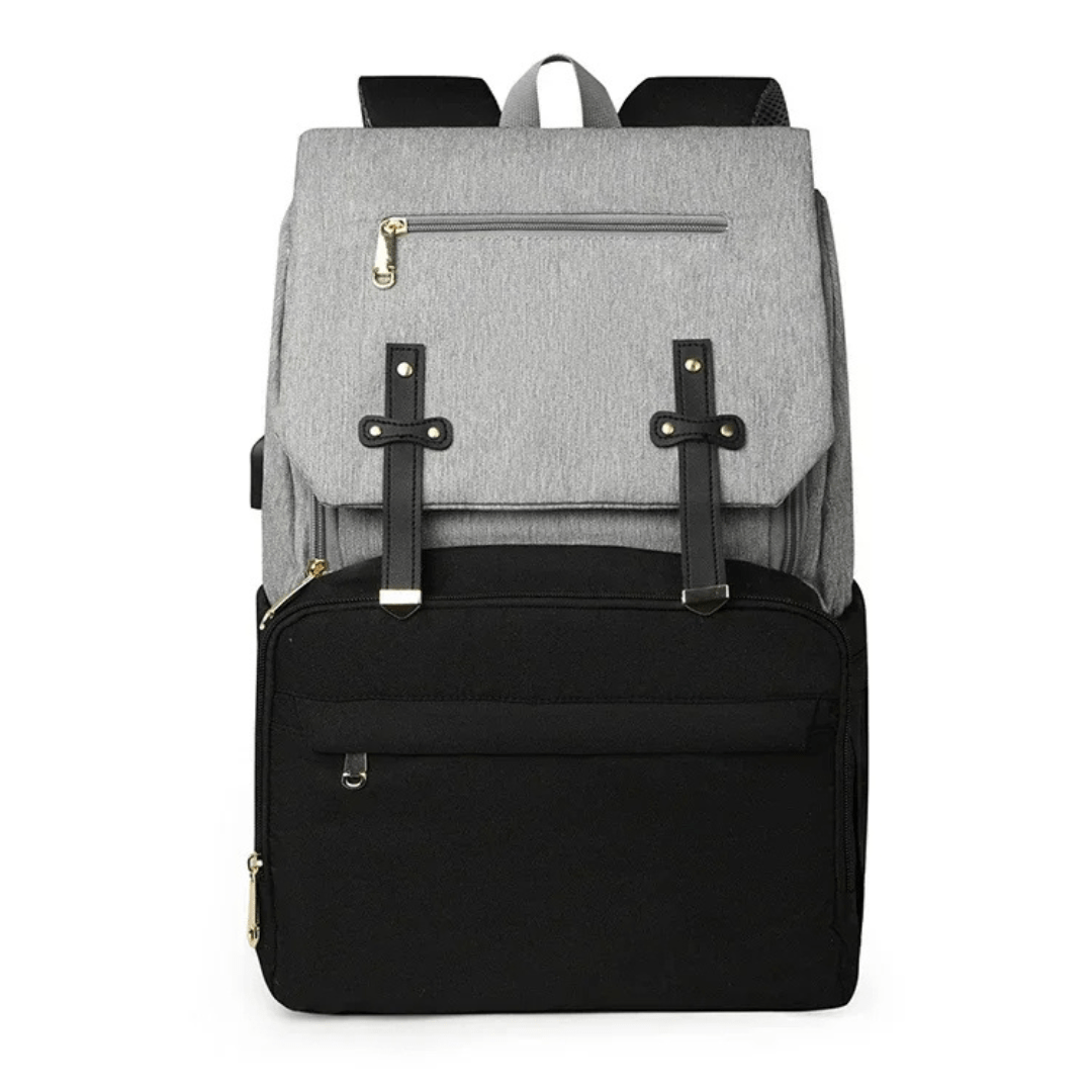 UrbanRobby™ – Stijlvolle Luierrugzak met 30L Capaciteit – Comfortabele Babyverzorgingstas
