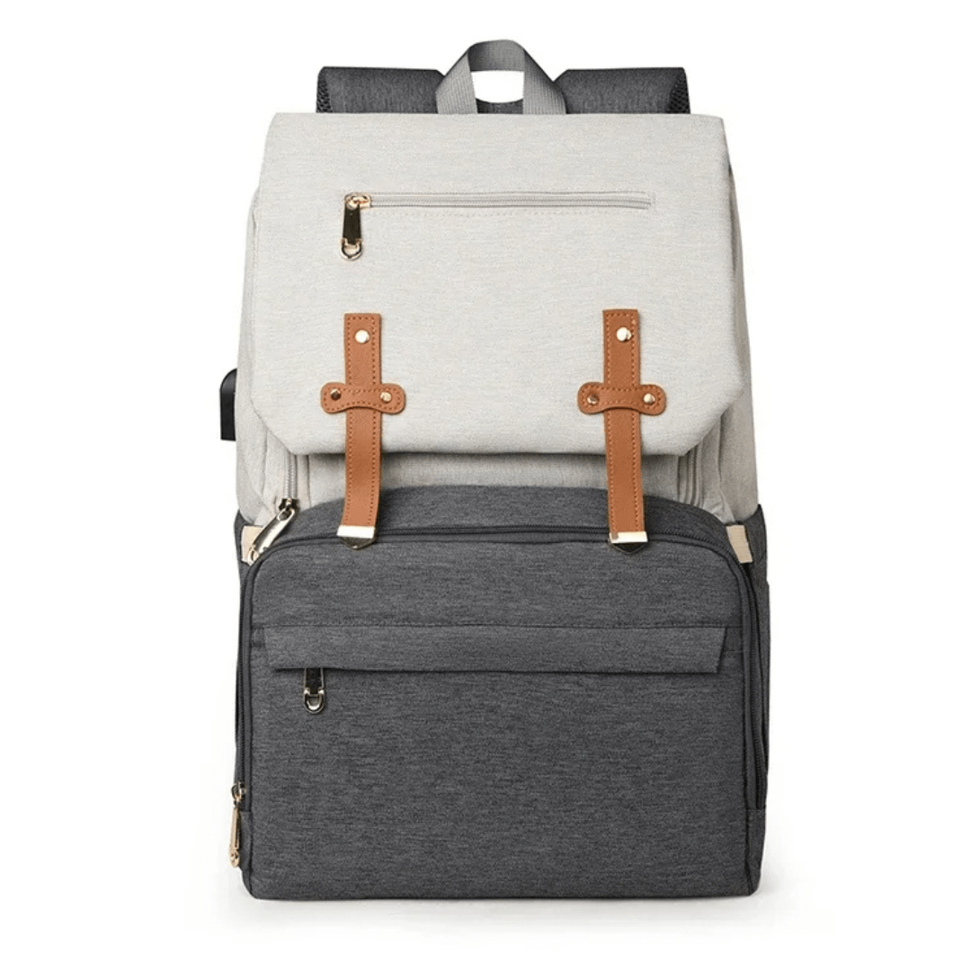 UrbanRobby™ – Stijlvolle Luierrugzak met 30L Capaciteit – Comfortabele Babyverzorgingstas