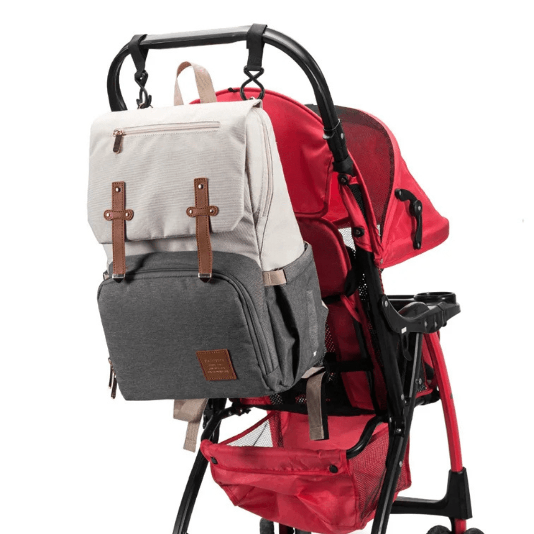 UrbanRobby™ – Stijlvolle Luierrugzak met 30L Capaciteit – Comfortabele Babyverzorgingstas