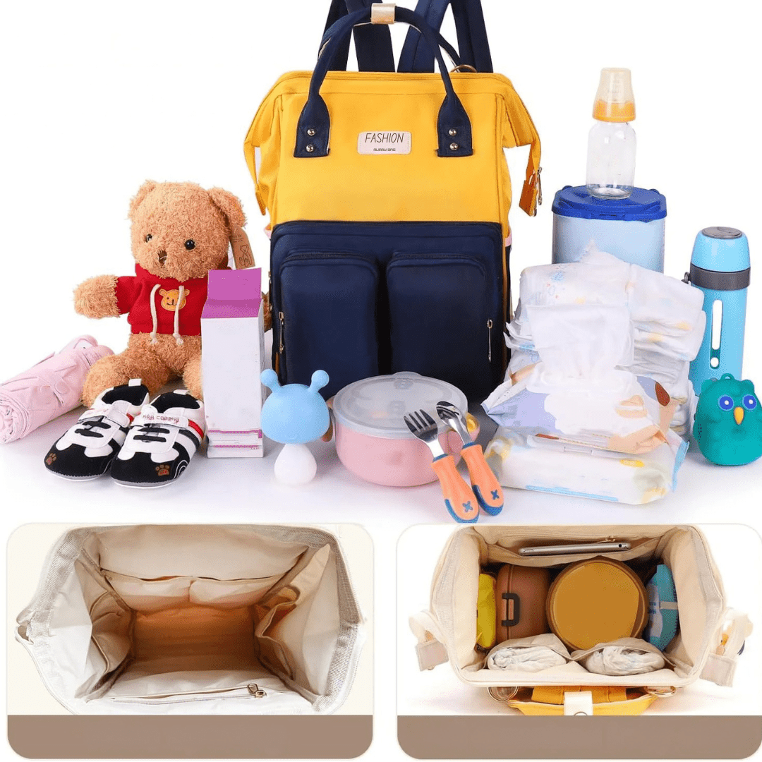 TebbyPack™ – Praktische Luierrugzak met Stijlvol Design – Comfortabele Luiertas
