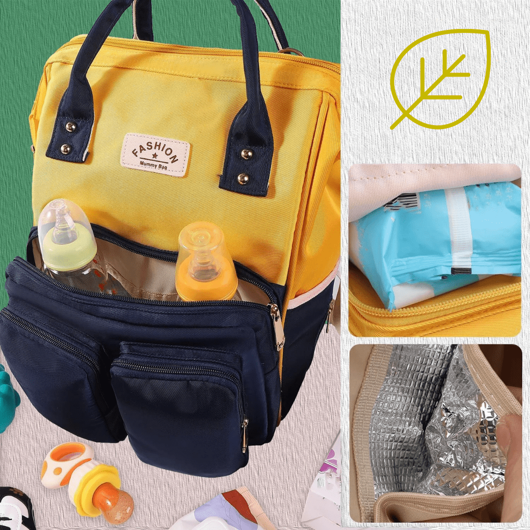 TebbyPack™ – Praktische Luierrugzak met Stijlvol Design – Comfortabele Luiertas