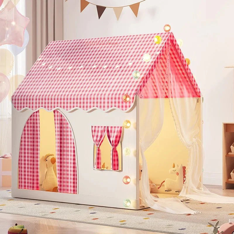 WonderHaven™ – Opvouwbaar Kinderhuisje met Deuren – Ruim Speelplezier Binnen & Buiten