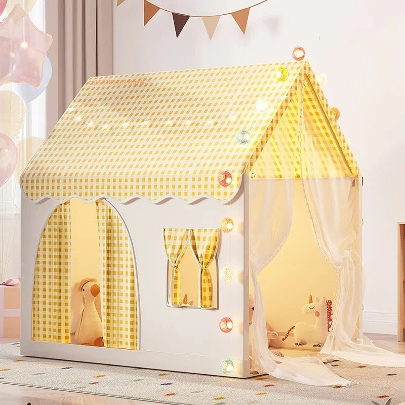 WonderHaven™ – Opvouwbaar Kinderhuisje met Deuren – Ruim Speelplezier Binnen & Buiten