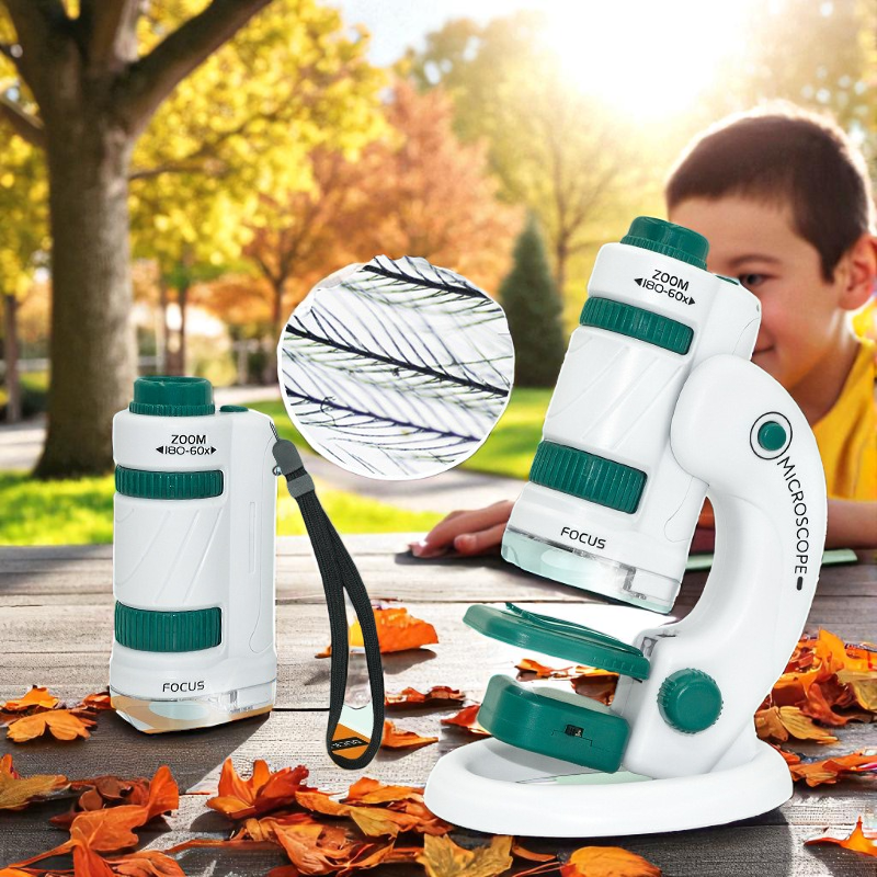 MicroScopey™ – Educatief Kindermikroscoop – Ontdek de Verborgen Natuurwereld