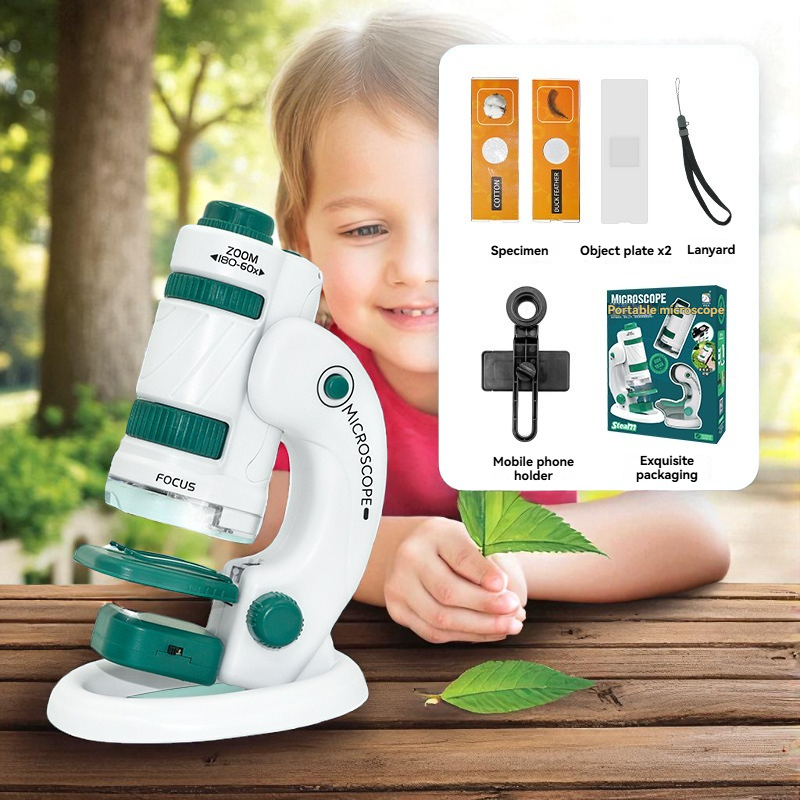 MicroScopey™ – Educatief Kindermikroscoop – Ontdek de Verborgen Natuurwereld