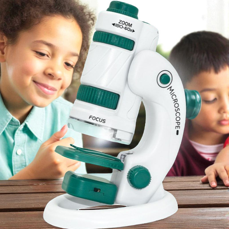 MicroScopey™ – Educatief Kindermikroscoop – Ontdek de Verborgen Natuurwereld
