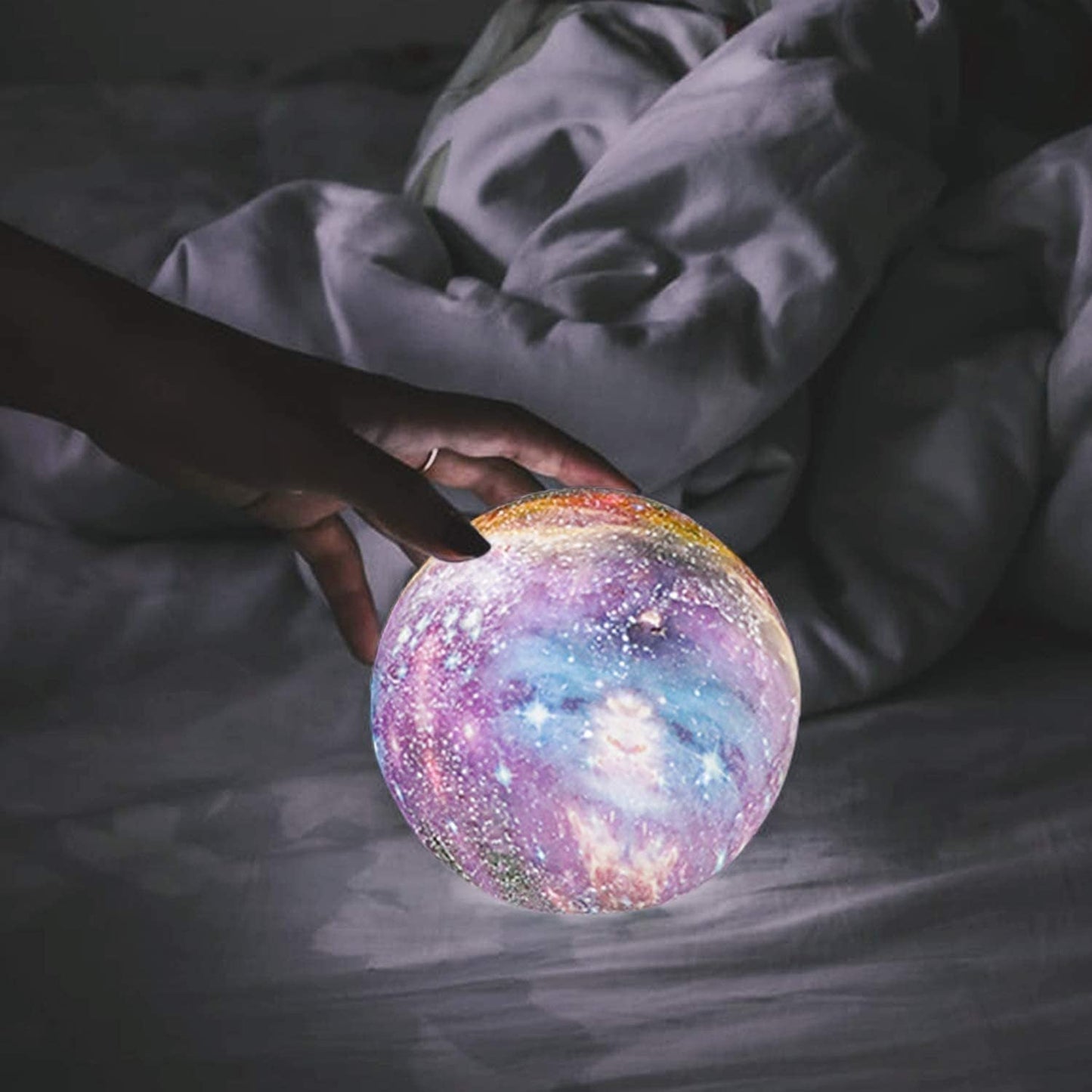 StarGlow™ – Oplaadbare Nachtlamp met Touch Control – Dromerige Sterren Projector