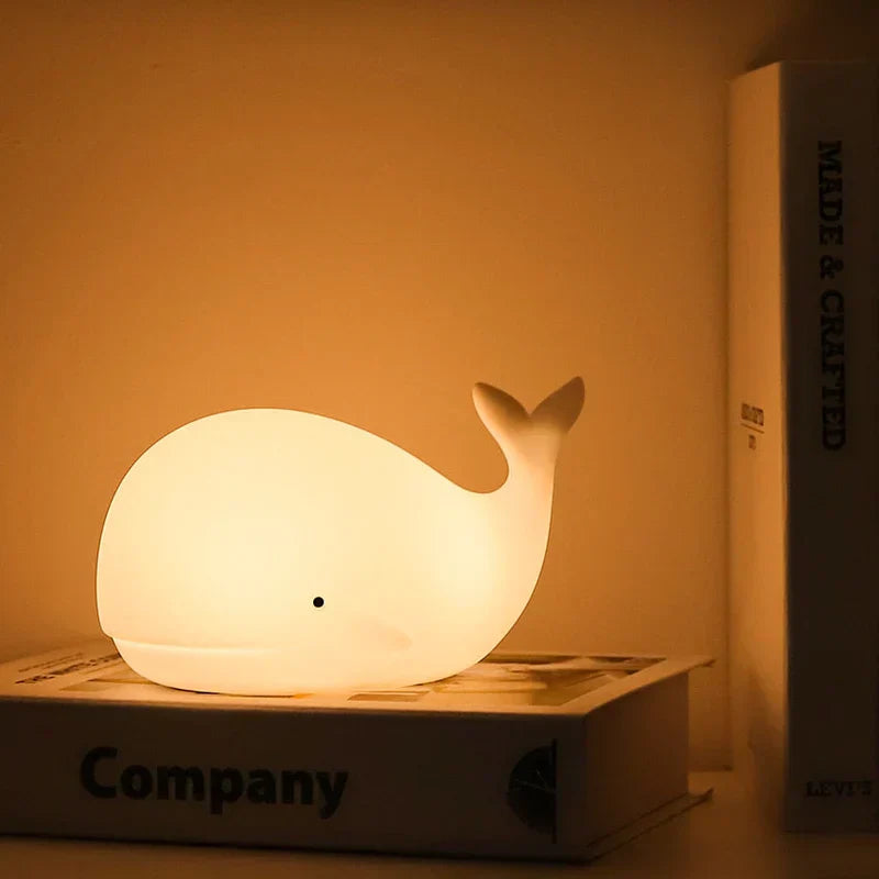 LumiWal™ – Schattig Walvis Nachtlampje – Rustgevende LED Verlichting voor Kinderkamers
