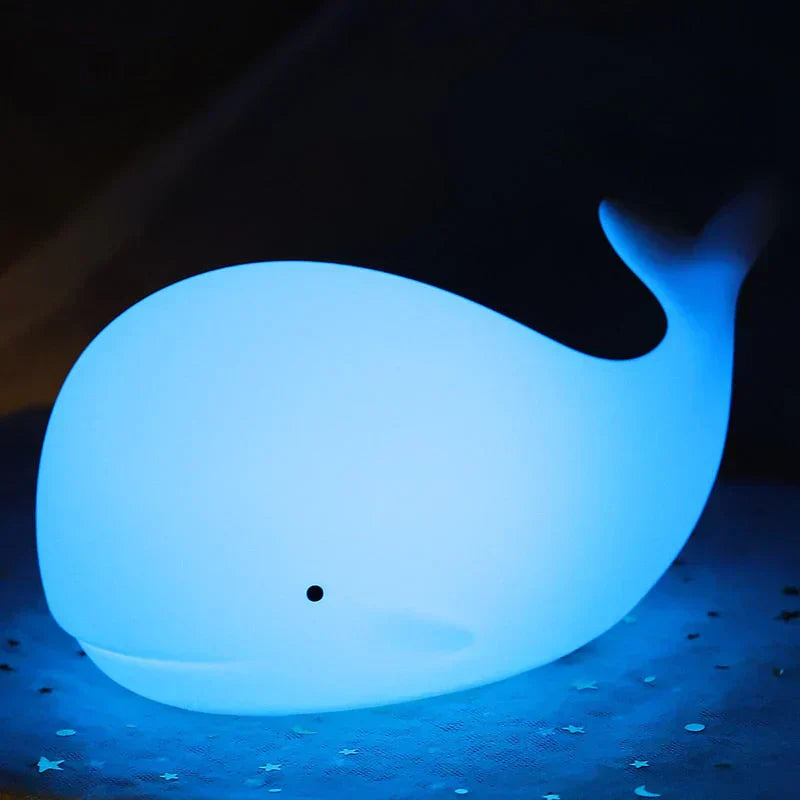 LumiWal™ – Schattig Walvis Nachtlampje – Rustgevende LED Verlichting voor Kinderkamers