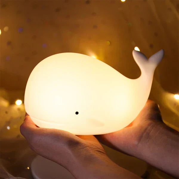 LumiWal™ – Schattig Walvis Nachtlampje – Rustgevende LED Verlichting voor Kinderkamers