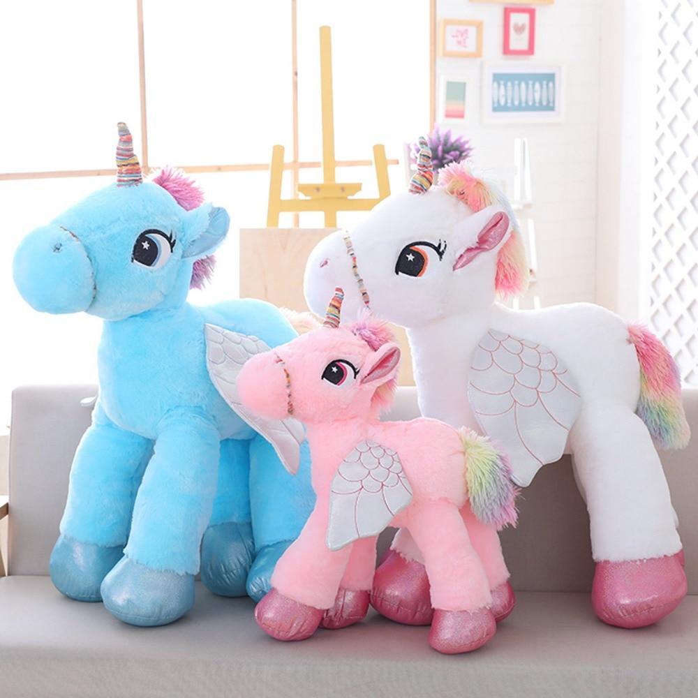 DreamHoof™ – Giant Unicorn Plush with Soft Fur – Magical Cuddle Toy