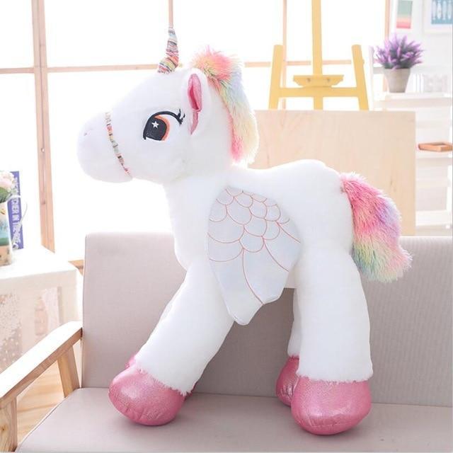 DreamHoof™ – Giant Unicorn Plush with Soft Fur – Magical Cuddle Toy