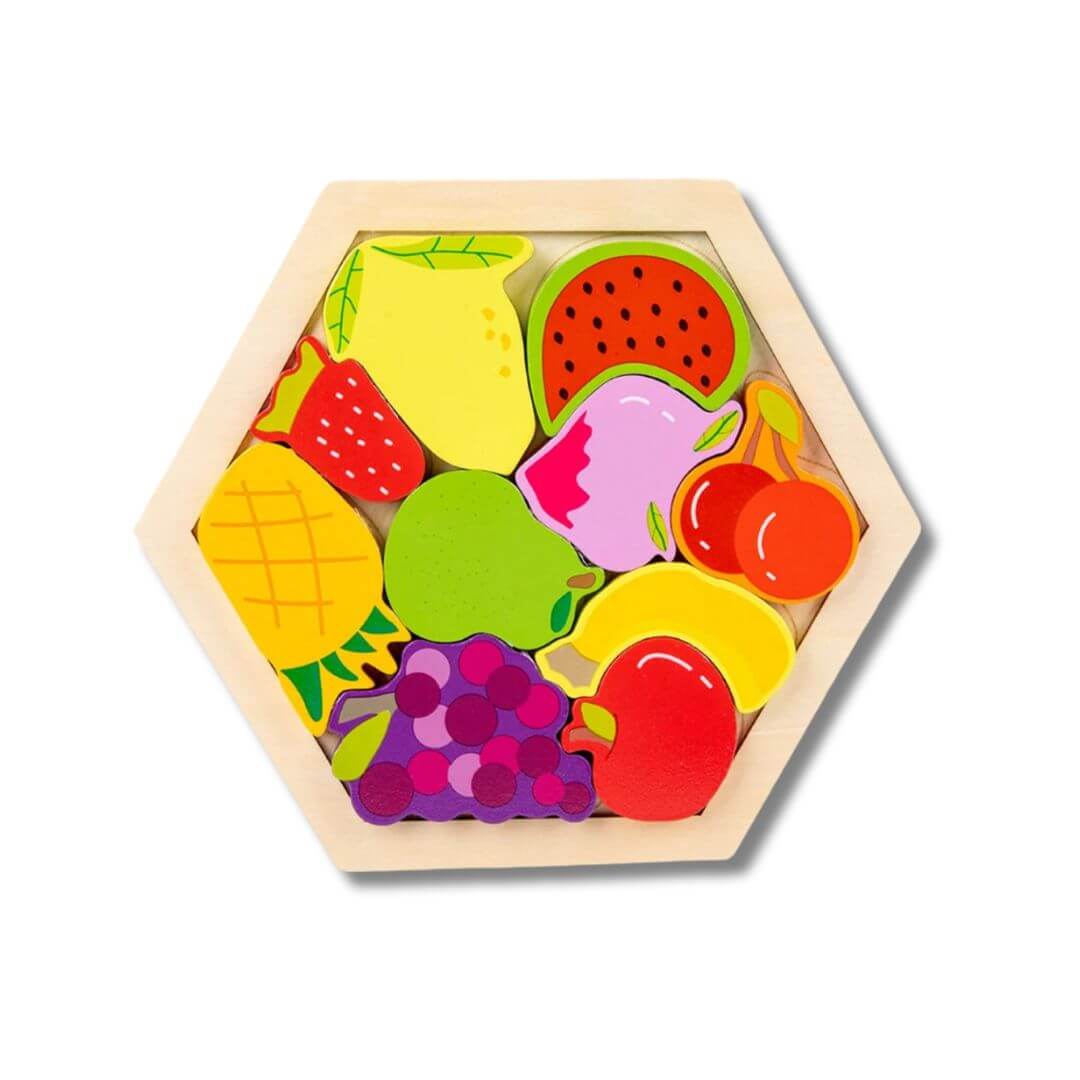 HoutLoom™ – Duurzame Houten Puzzel – Rustgevend Educatief Denkspel
