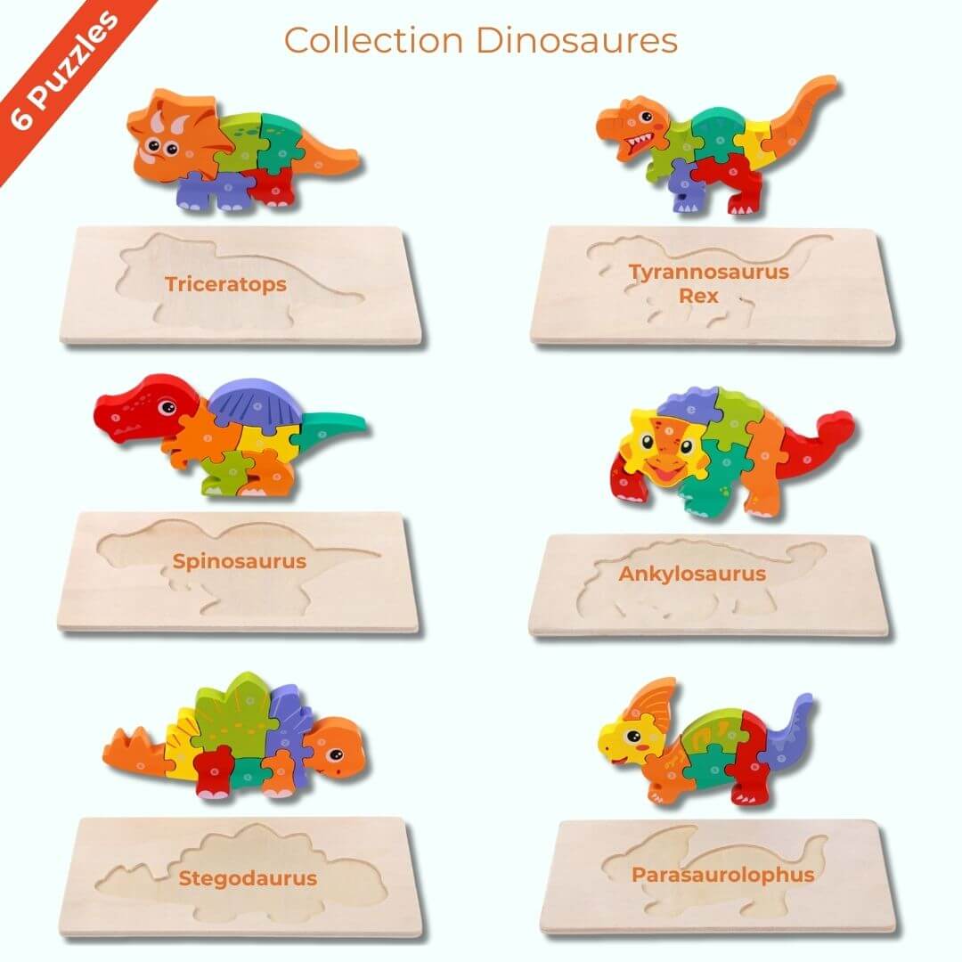 KleurenKracht™ – Houten Educatieve Puzzel – Spelenderwijs Leren en Groeien