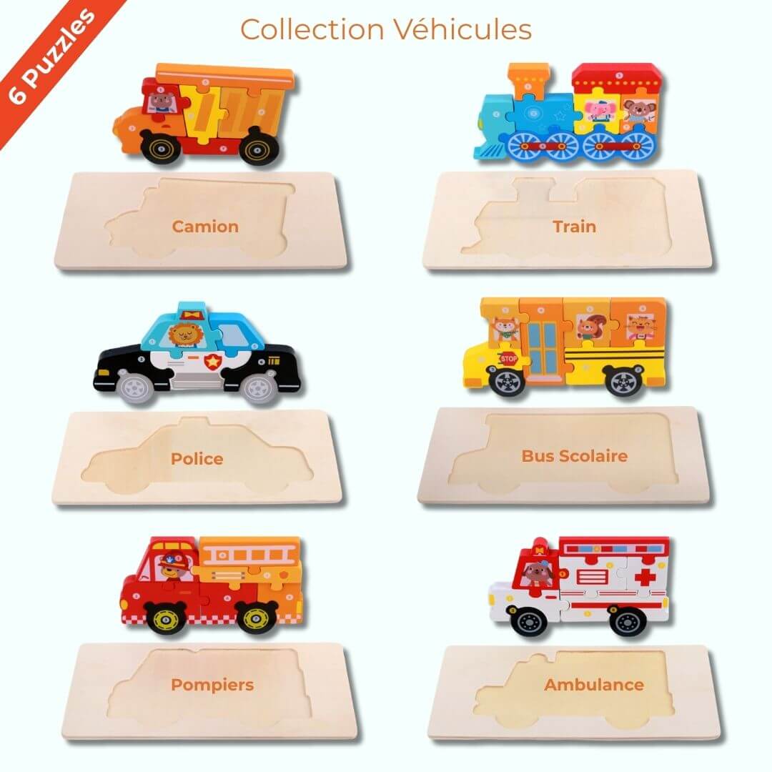 KleurenKracht™ – Houten Educatieve Puzzel – Spelenderwijs Leren en Groeien